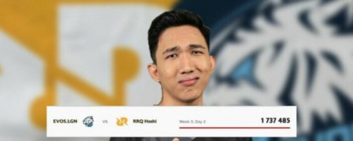 EVOS Legends vs RRQ Hoshi Tembus Rekor Baru Peak Viewers MPL ID S9